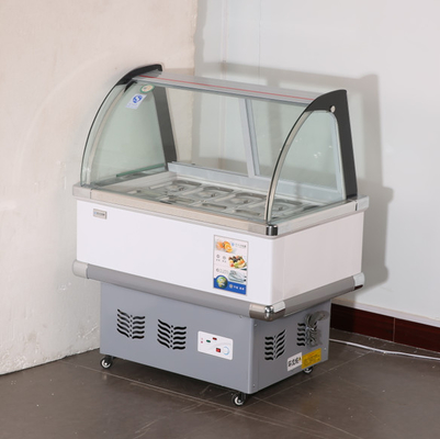 Ice Porridge Ice Cream Cabinet Small Display Cabinet