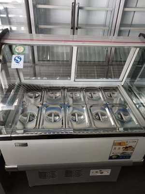 Ice Porridge Ice Cream Cabinet Small Display Cabinet