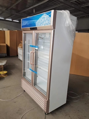 Double door refrigerator Gold series glass door