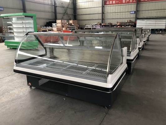Meat display cabinet, storage of beef, mutton, pork and so on, cold fresh meat preservation refrigerated display cabinet