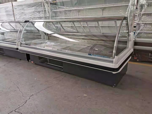 Meat display cabinet, storage of beef, mutton, pork and so on, cold fresh meat preservation refrigerated display cabinet